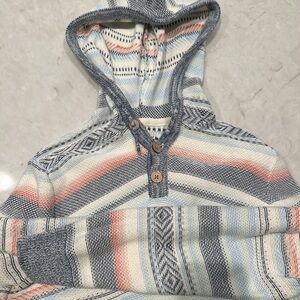 FAHERTY men’s hoodie poncho